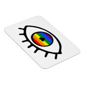 Magnet Flexible Rainbow eye (Côté Droit)
