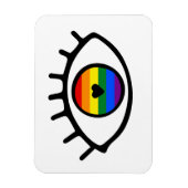 Magnet Flexible Rainbow eye (Vertical)