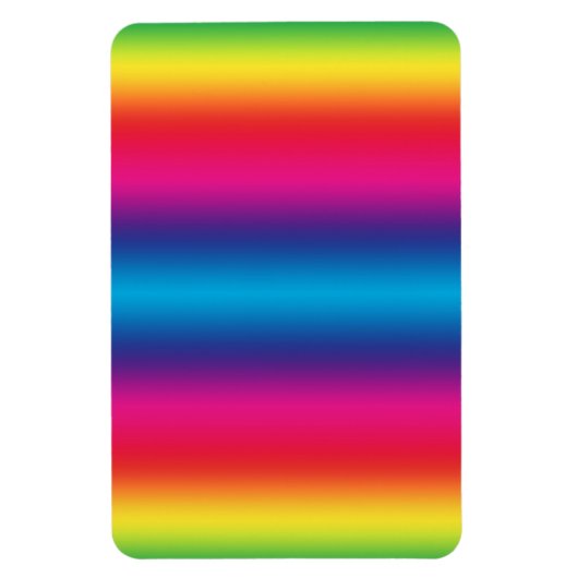 Magnet Flexible Rainbow Gradient - Customisé Rainbows Modèle (Vertical)