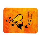 Magnet Flexible Rainbow heart and Butterfly (Horizontal)