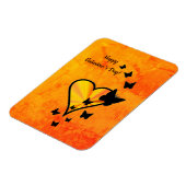 Magnet Flexible Rainbow heart and Butterfly (Côté Gauche)