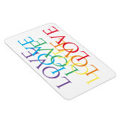 Magnet Flexible RAINBOW LOVE 4x6 Aimant flexible (Côté Droit)