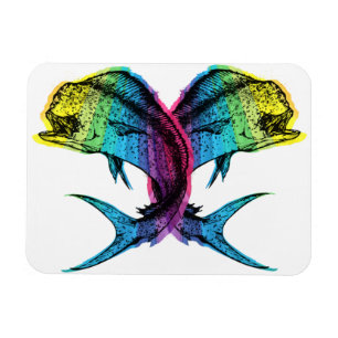 Magnet Flexible Rainbow Mahi Mahi