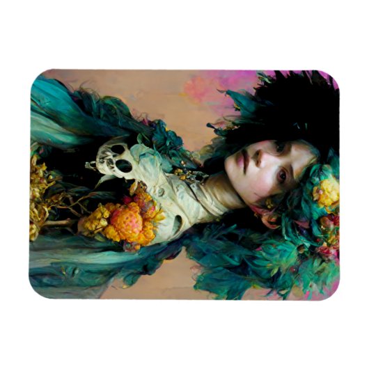 Magnet Flexible Rainbow Urchin 2 Imaginaire Sci-Fi (Horizontal)