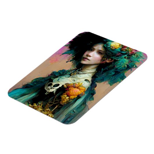 Magnet Flexible Rainbow Urchin 2 Imaginaire Sci-Fi (Côté Gauche)