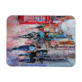 Magnet Flexible Rainy Day Carnaby Street (Horizontal)