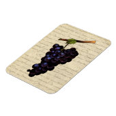 Magnet Flexible Raisins noirs vintages (Côté Gauche)