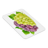 Magnet Flexible raisins rouges et blancs (Côté Droit)