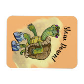 Magnet Flexible Ralentir, Tortue Rapide Courir Terrapin (Horizontal)