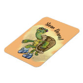 Magnet Flexible Ralentir, Tortue Rapide Courir Terrapin (Côté Gauche)