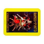 Magnet Flexible Ramos Pinto Poster Vintage Europe (Horizontal)