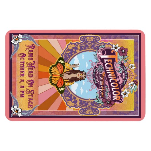 Magnet Flexible Rams Head 2023 Peace (Horizontal)