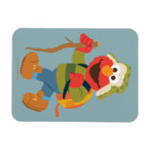 Magnet Flexible Randonnée d'Elmo en forêt (Horizontal)