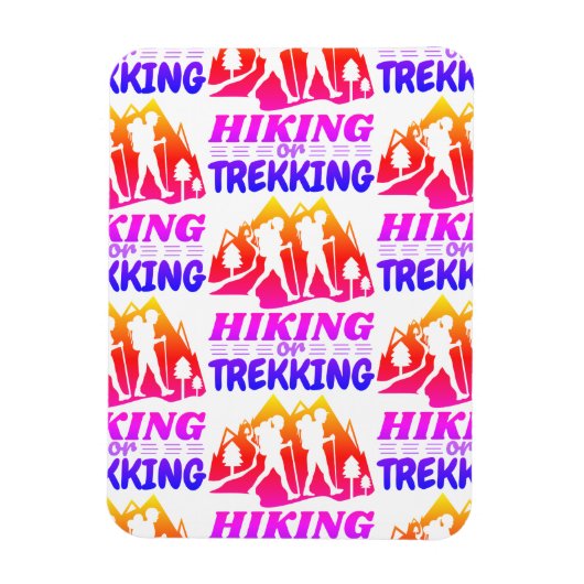 Magnet Flexible Randonnée ou trekking (Vertical)