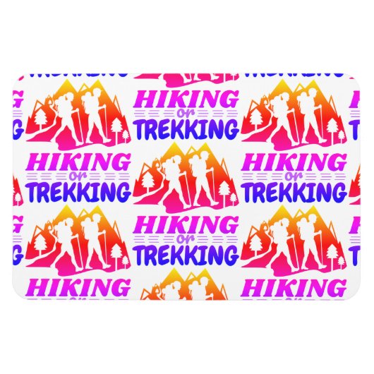 Magnet Flexible Randonnée ou trekking (Horizontal)