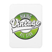 Magnet Flexible Randonnée Vintage étoile (Vertical)