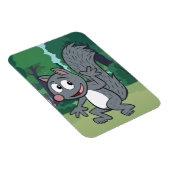 Magnet Flexible Ranger Rick | Écureuil gris (Côté Droit)