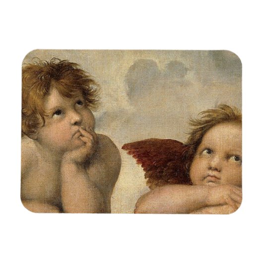 Magnet Flexible Raphael Cherubs Angels (Horizontal)