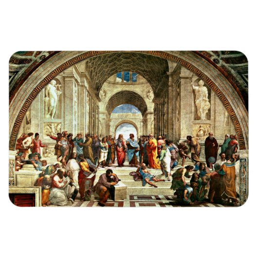 Magnet Flexible Raphael - École d'Athènes (Horizontal)