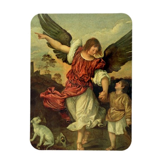 Magnet Flexible Raphael et Tobias, 1507-8 (huile sur panneau) (Vertical)