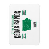 Magnet Flexible Rapides de cèdre (Vertical)