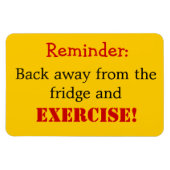 Magnet Flexible Rappel à l'exercice par Shirley Taylor (Horizontal)