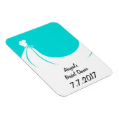 Magnet Flexible Rappel de Fêtes des mariées ou aimant de conservat (Côté Droit)