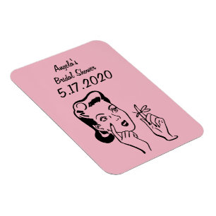 Magnet Flexible Rappel de Fêtes des mariées ou aimant de conservat