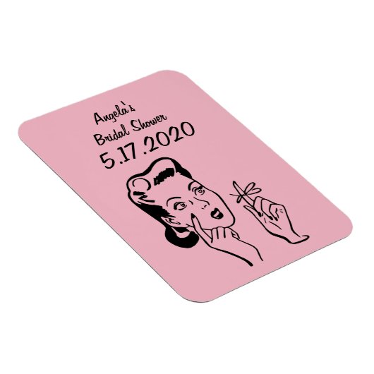 Magnet Flexible Rappel de Fêtes des mariées ou aimant de conservat (Côté Droit)