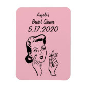 Magnet Flexible Rappel de Fêtes des mariées ou aimant de conservat (Vertical)