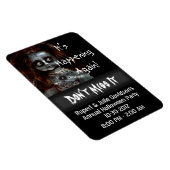 Magnet Flexible Rappel d'Halloween effrayé poupée (Côté Droit)