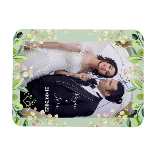Magnet Flexible Rappel du mariage (Horizontal)