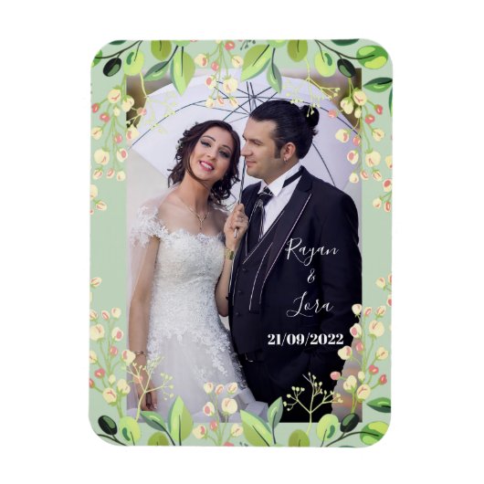 Magnet Flexible Rappel du mariage (Vertical)