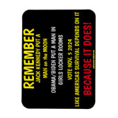 MAGNET FLEXIBLE RAPPELEZ-VOUS DE VOTER (Vertical)