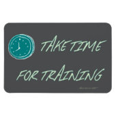 Magnet Flexible Rappelez-VOUS que l'entraînement des enfants vaut  (Horizontal)