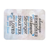 Magnet Flexible Rappelez-vous toujours que vous êtes courageux (Horizontal)