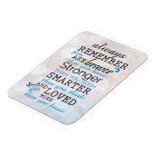 Magnet Flexible Rappelez-vous toujours que vous êtes courageux (Côté Gauche)