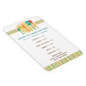 Magnet Flexible Rapport Eau/Grain - Guide de cuisine à l'aide de l (Côté Droit)