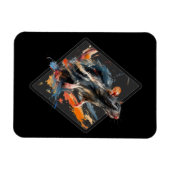 Magnet Flexible Rat peintre (Horizontal)