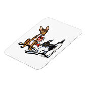 Magnet Flexible Rat Terrier Sweethees (Côté Gauche)