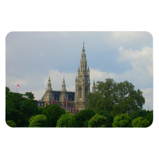 Magnet Flexible Rathaus, Vienne Autriche (Horizontal)