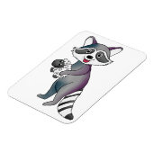 Magnet Flexible Raton laveur (Côté Gauche)