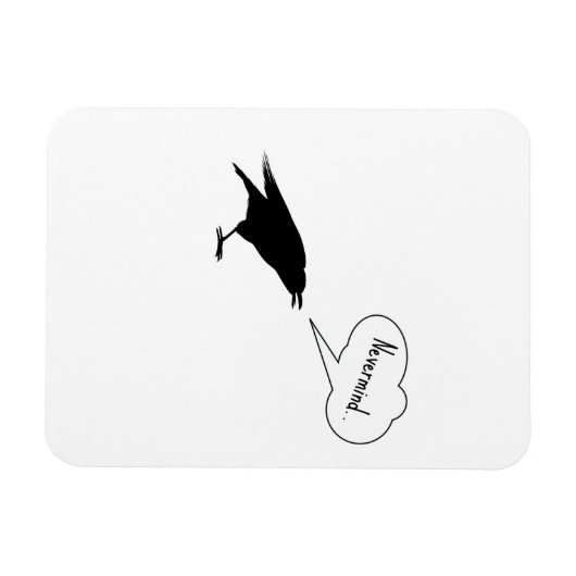 Magnet Flexible Raven Nevermind (Horizontal)