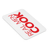 Magnet Flexible Real Men Cook (Côté Droit)