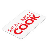 Magnet Flexible Real Men Cook (Côté Gauche)