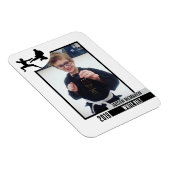 Magnet Flexible Réalisation de la ceinture Karate Aimant photo fle (Côté Droit)