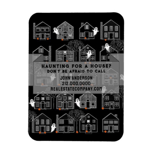 Magnet Flexible Realtor Octobre Marketing (Vertical)