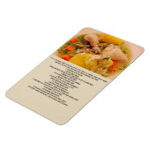 Magnet Flexible Recette chilienne Cazuela de Ave (Côté Gauche)