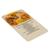 Magnet Flexible Recette chilienne Cazuela de Ave (Côté Droit)