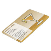 Magnet Flexible Recette de cocktail Sidecar (Côté Gauche)